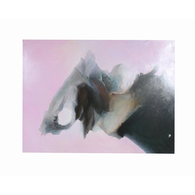 After J. Dupain, Abstract Composition, 1960s, Oil Painting on Board For Sale - Image 9 of 9