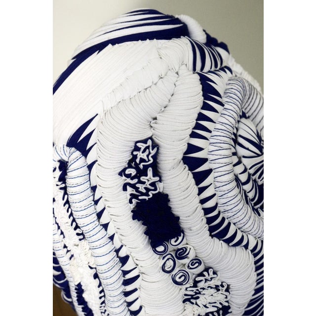 Kijek Yasmina, Azur, 2023, Textile Sculpture For Sale - Image 4 of 16