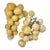 Vintage Yellow Alabaster Stone Grape Clusters – A Pair For Sale