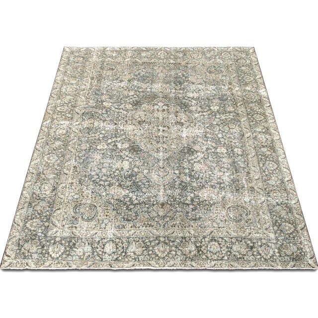1960s Persian Tabriz Rug For Sale In Los Angeles - Image 6 of 6