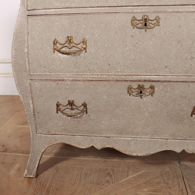 Dutch Bombe Commode, 1820 For Sale - Image 6 of 11