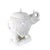 Vintage Andrea by Sadek White Porcelain Elephant Candy Dish | Elephant Lidded Trinket Box | Made in Japan | Foil Sticker For Sale In Atlanta - Image 6 of 16