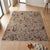 Farmhouse Bird of Paradise Area Rug, Hand-Knotted Wool, Pictorial, 8x10, Beige & Teal For Sale - Image 3 of 11
