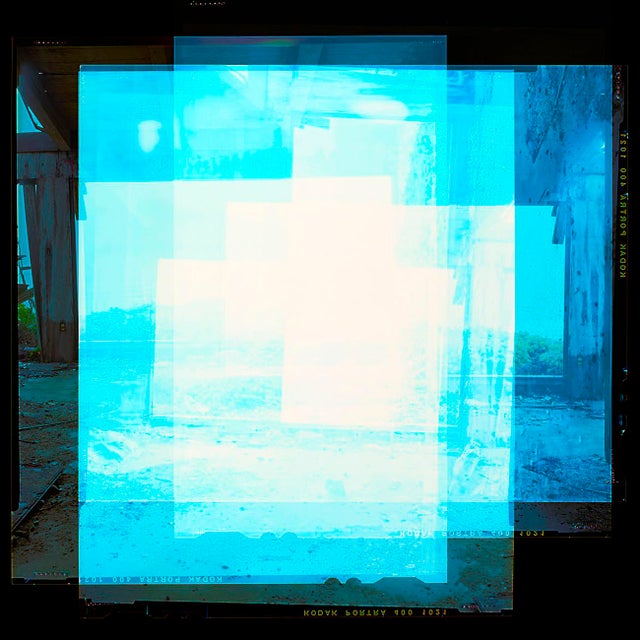 Abstract Contemporary Abstract Photographic Print on Hahnemühle Fine Art Paper, 310gsm “Photographing the Sun 7" by Jason Engelund For Sale - Image 3 of 5