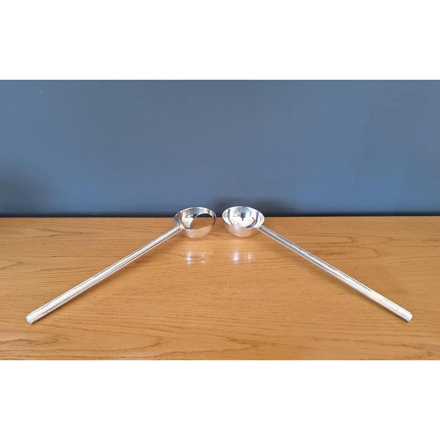 Lino Sabattini Salad Servers by Lino Sabattini, Italy, 1960s For Sale - Image 4 of 7