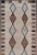 Tribal Moroccan Tribal Runner With Geometric Design in Earthy Browns and Cool Blue 4'5 X 12'5 For Sale - Image 3 of 11