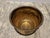 Brass Vintage Hammered Brass Cachepot Jardiniere With Lion Head Ring Pulls For Sale - Image 8 of 11