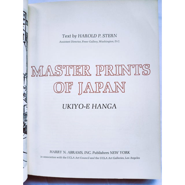 Published by Harry N. Abrams, Inc. (NY), Master Prints of Japan is an authoritative art survey by Dr. Harold P. Stern...