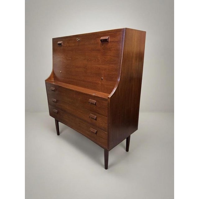 Wood Early Model 145 Bureau in Teak and Oak from Borge Mogensen, 1950s For Sale - Image 7 of 7
