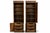 1970s Pair of Vintage Henredon Campaign-Style Wood Armoires With Brass Hardware For Sale In Tampa - Image 6 of 8