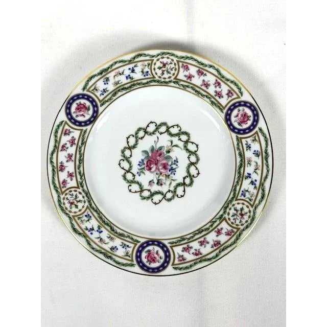 Traditional Haviland Limoges "Louveciennes" Bread Butter Plates 6 3/8" France-Set of 7-Mint! For Sale - Image 3 of 7
