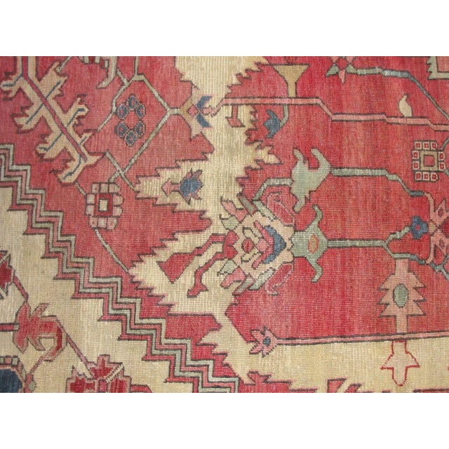 Antique Serapi Carpet For Sale - Image 12 of 13