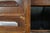 Antique Oak Executive School Teachers Office Library Writing Desk 54" For Sale - Image 14 of 15