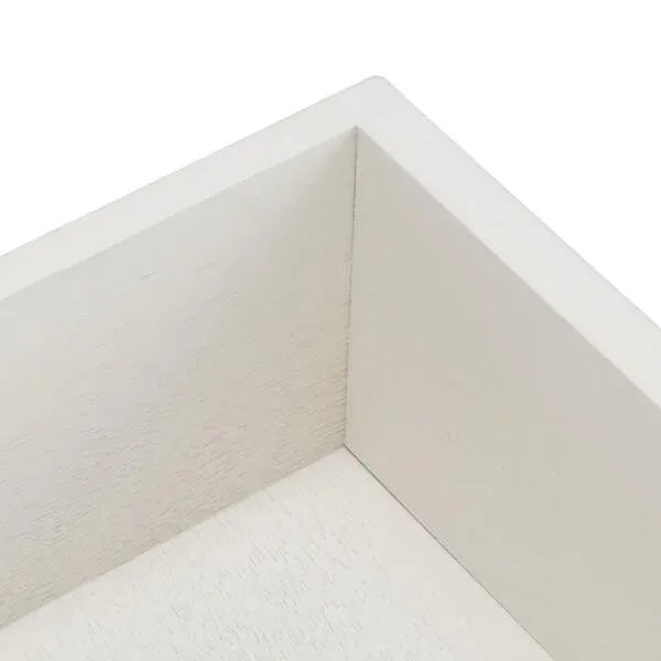 White Athena Accent Table - Distressed White For Sale - Image 8 of 11