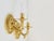 Neoclassical Style Brass Wall Sconces - A Pair For Sale - Image 10 of 12