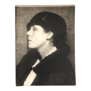 Man Ray — Rare 1965 Vintage Print of Djuna Barnes in Profile (Negative 1935)