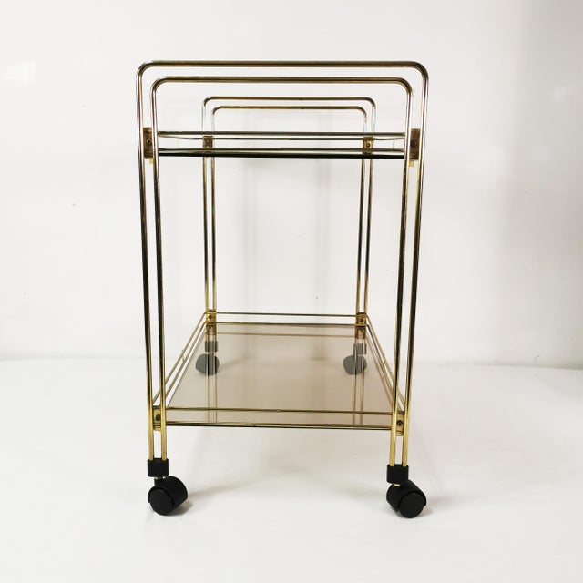 Vintage Mobile Bar, Germany, 1970s For Sale - Image 4 of 16