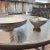 1950s 1950s Royal Haeger Console Bowl With Matching Candle Holders - 3 Piece Set For Sale - Image 5 of 6