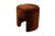Contemporary Furia Stool in Brown Velvet by Moanne For Sale - Image 3 of 4