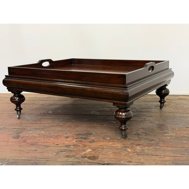 Ralph Lauren New Bohemian Mahogany Cocktail Table by Ralph Lauren For Sale - Image 4 of 16