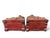 Pair of Carved Wood Chinese Foo Lions, 10" Tall, 20th Century For Sale - Image 10 of 12