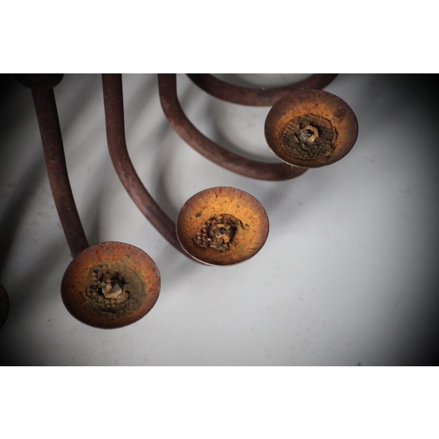 Antique Candle Chandelier, 1890s For Sale - Image 11 of 18