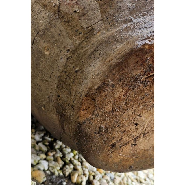 Antique French Sandstone Oil Jar, 1900s For Sale - Image 10 of 13