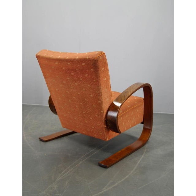 Wood Tank Armchair in Laminated Bentwood attributed to Miroslav Navratil, 1930s For Sale - Image 7 of 15