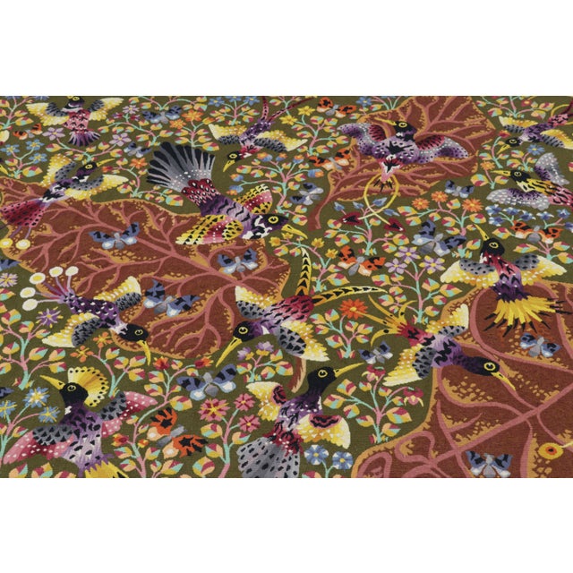 This 5x7 vintage Aubusson tapestry is a rare and special new curation from Rug & Kilim—a signed mid-century original by...