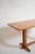 Light wood console table, 1970s. Height: 75 cm - 29.53 in Length: 160 cm - 62.99 in Width: 67 cm - 26.38 in