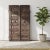Dimensions: 38"wide X 69"high This is an antique teak wood door from India. It wears its naturally distressed colored...