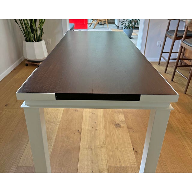 "Girder Dining Table" Wenge Steel Table by Ben Schmitt For Sale - Image 4 of 6