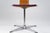 Mid-Century Mahogany Pagholz and Chrome Swivel Dining Chairs from Tacke Sitzmöbel, Germany, 1960s, Set of 2 For Sale - Image 6 of 13
