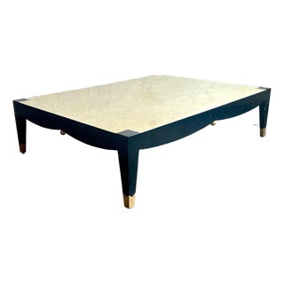 Vintage Boho Monumental Enrique Garcel Bone Coffee Table For Sale