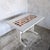 Black Mid-Century Modern Space Age Floral Formica Dining Table, 1970s For Sale - Image 8 of 10