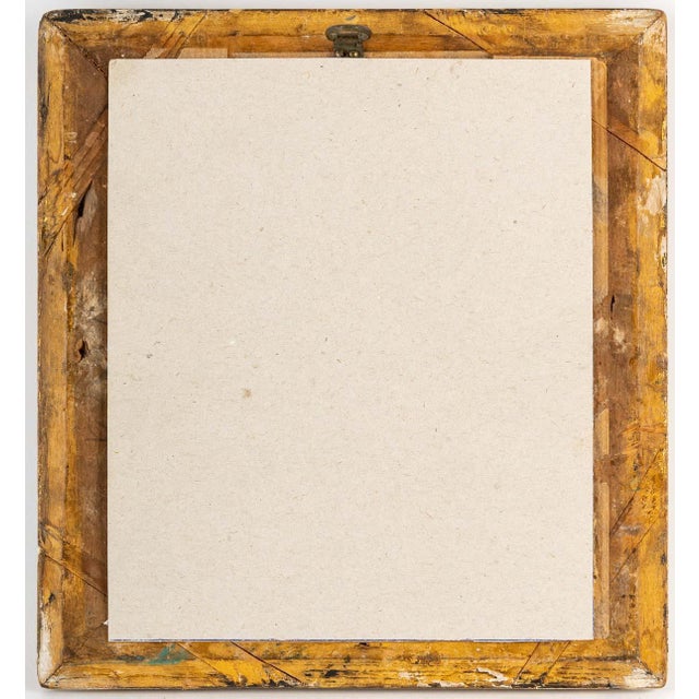 Small Portrait of Madame De Fougeroux De Bondaroy, 18th-Century, Paper, Framed For Sale - Image 5 of 9