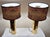 Large Vintage Table Lamps with Brass Base and Fabric Shade from Lamplove, 1970s, Set of 2 For Sale - Image 6 of 10