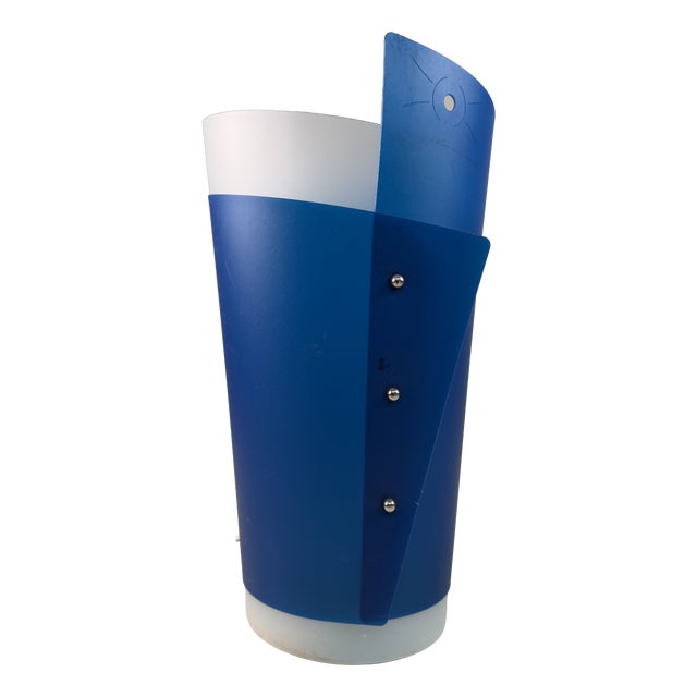 Blue Energy Light Table Lamp from Slamp, Italy, 1990s For Sale