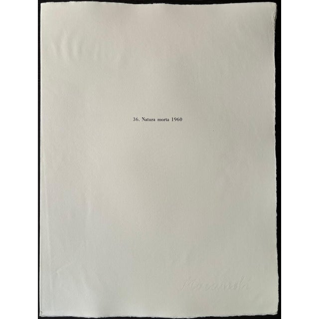 1970s Giorgio Morandi, Still Life, 1960-1973, Lithograph For Sale - Image 5 of 9