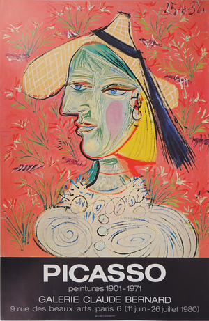 Woman with a Hat Poster by Pablo Picasso