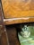 Antique French Provincial Walnut Two‑Drawer Nightstand With Marble Top For Sale - Image 9 of 12