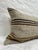 Turkish Hemp Pillow Cushion Natural Beige Brown Pillow Cushion Cover 16" x 24" For Sale - Image 4 of 4
