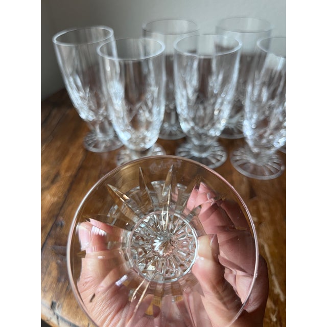 Late 20th Century Waterford Crystal Lismore Pattern Ice Tea Glasses - Set of 8 For Sale - Image 11 of 11