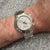 Metal 1990s Concord La Scala Chronograph Watch Stainless Steel 38 Mm For Sale - Image 7 of 8