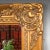 1970s 1970s Large Vintage Giltwood Decorative Mirror For Sale - Image 5 of 10