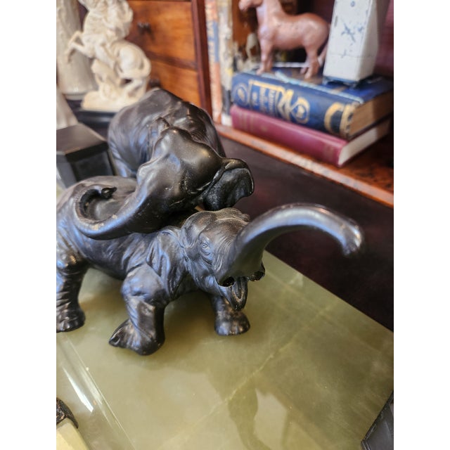 Elephant Ink Well Desk Set For Sale - Image 12 of 12