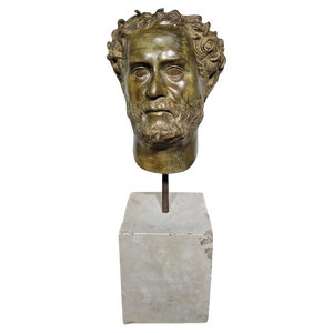 Bronze Head of a Greek Philosopher, 1950s