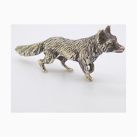 Vintage Italian Handmade Silver Fox Figurine, 1960s For Sale - Image 14 of 14