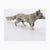 Vintage Italian Handmade Silver Fox Figurine, 1960s For Sale - Image 14 of 14