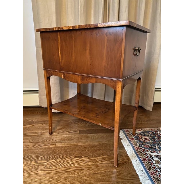 Biedermeier Vintage Biedermeier Side Table For Sale - Image 3 of 7